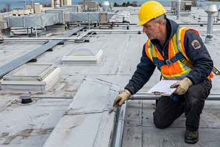 Flat roof inspections and maintenance
