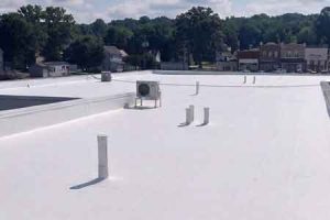 Flat roof restorations in Chatham, Kent